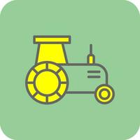 Tractor Vector Icon Design