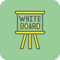 Whiteboard Vector Icon Design