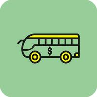 Bus Vector Icon Design