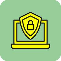 System Security Vector Icon Design