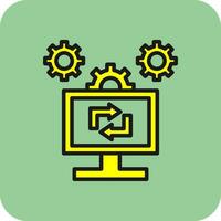 Software Configuration Vector Icon Design