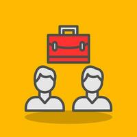 Business meeting Vector Icon Design