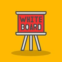 Whiteboard Vector Icon Design