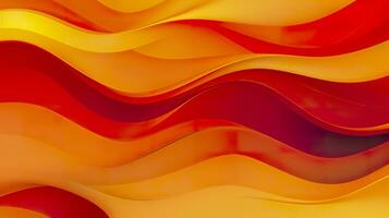 An Abstract Background in Organic Shapes and Colorful Gradients. AI Generative photo