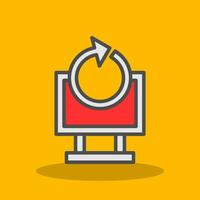 Data Recovery Vector Icon Design