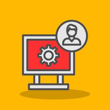 recurso mejoramiento vector icono diseño