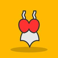 Swimsuit Vector Icon Design