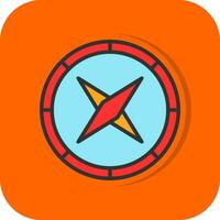 Compass Vector Icon Design