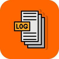 System Logs Vector Icon Design