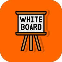 Whiteboard Vector Icon Design