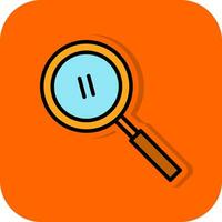 Magnifying glass Vector Icon Design