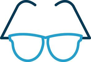 Glasses Vector Icon Design