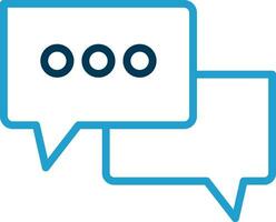 Speech bubble Vector Icon Design