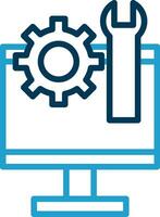 Hardware Repair Vector Icon Design