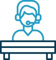 Help Desk Vector Icon Design