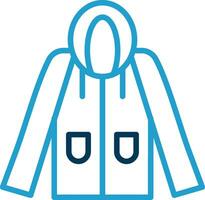 Raincoat Vector Icon Design