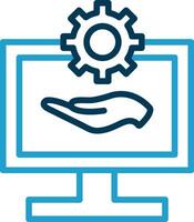Software Support Vector Icon Design