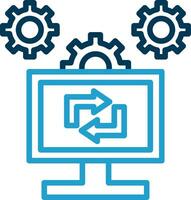 Software Configuration Vector Icon Design