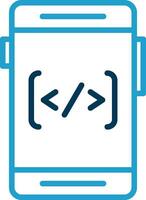 Coding Vector Icon Design