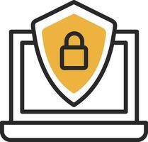 System Security Vector Icon Design