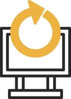 Data Recovery Vector Icon Design