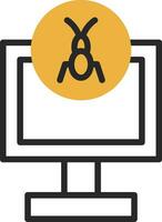 Malware Removal Vector Icon Design