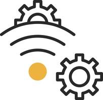 Wireless Network Setup Vector Icon Design