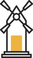 Windmill Vector Icon Design