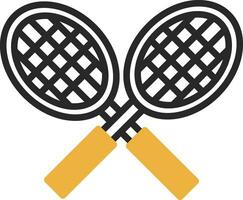 Tennis racket Vector Icon Design