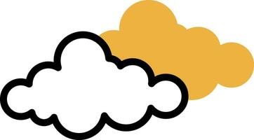 diseño de icono de vector de nube