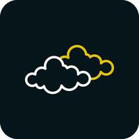 diseño de icono de vector de nube