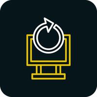 Data Recovery Vector Icon Design