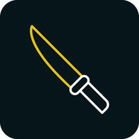 Knife Vector Icon Design