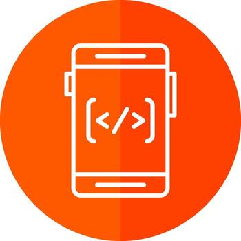 Coding Vector Icon Design