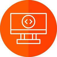 Remote Desktop Vector Icon Design