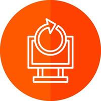 Data Recovery Vector Icon Design