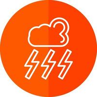 diseño de icono de vector de tormenta