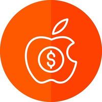 Apple Vector Icon Design