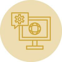 Computer science Vector Icon Design