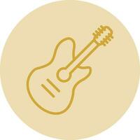 Guitar Vector Icon Design