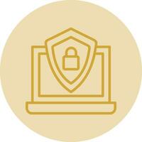 System Security Vector Icon Design