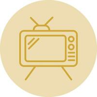 Television Vector Icon Design