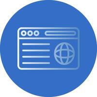 Website Vector Icon Design