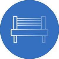 Bench Vector Icon Design