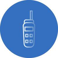 diseño de icono de vector de walkie talkie