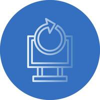 Data Recovery Vector Icon Design