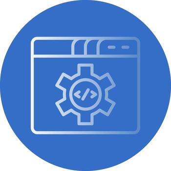 Code Terminal Vector Icon Design