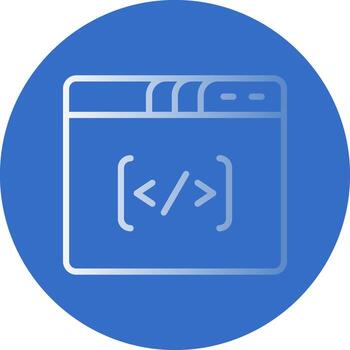 codificación vector icono diseño