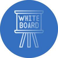 Whiteboard Vector Icon Design