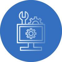 Hardware Troubleshooting Vector Icon Design